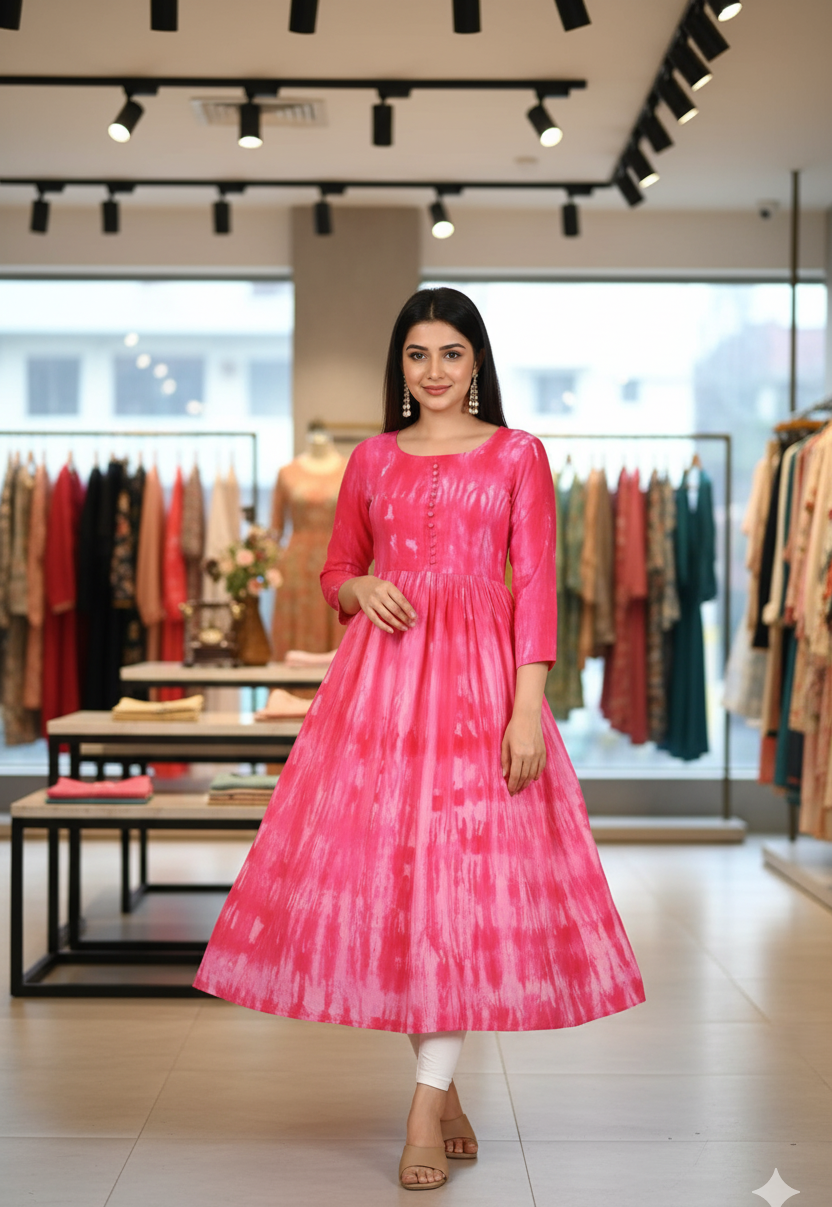 Ethnic Kurti with Dupatta