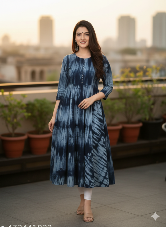 Ethnic Kurti with Dupatta
