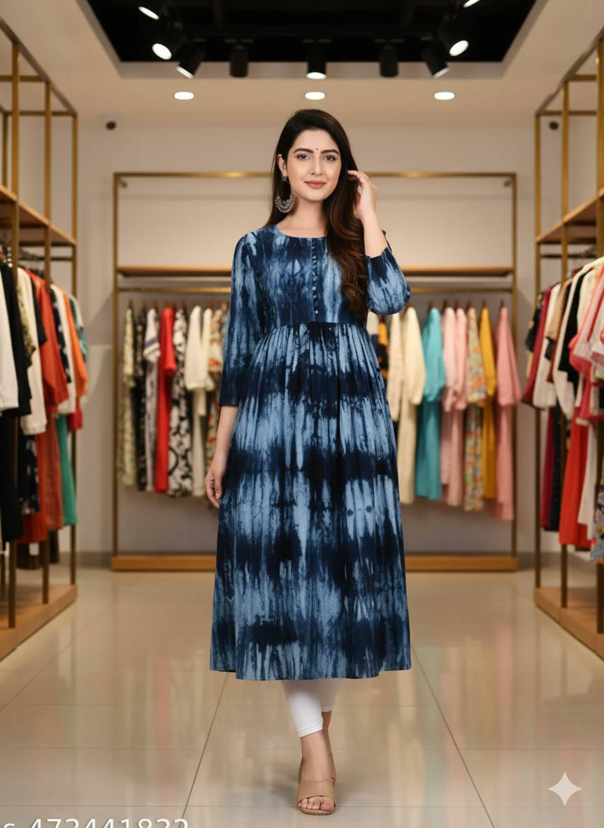 Ethnic Kurti with Dupatta